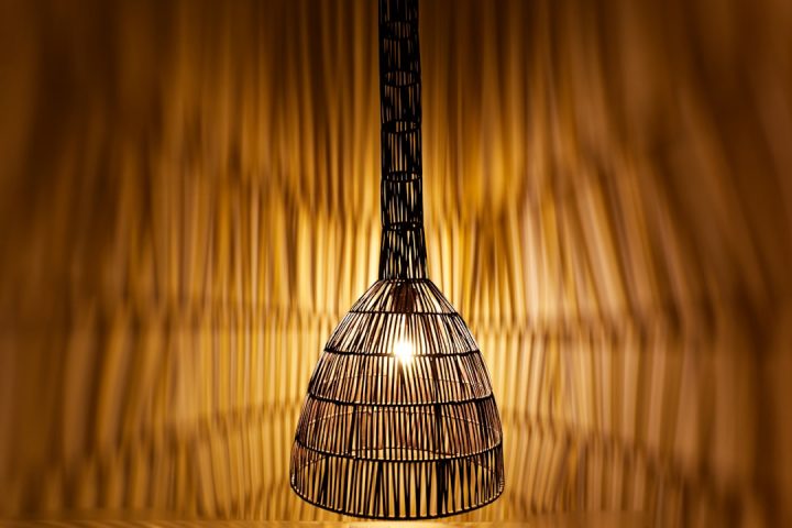Photo Wabi-Sabi table lamp
