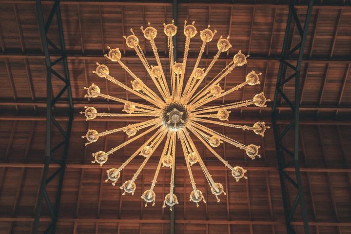 Photo metal chandeliers