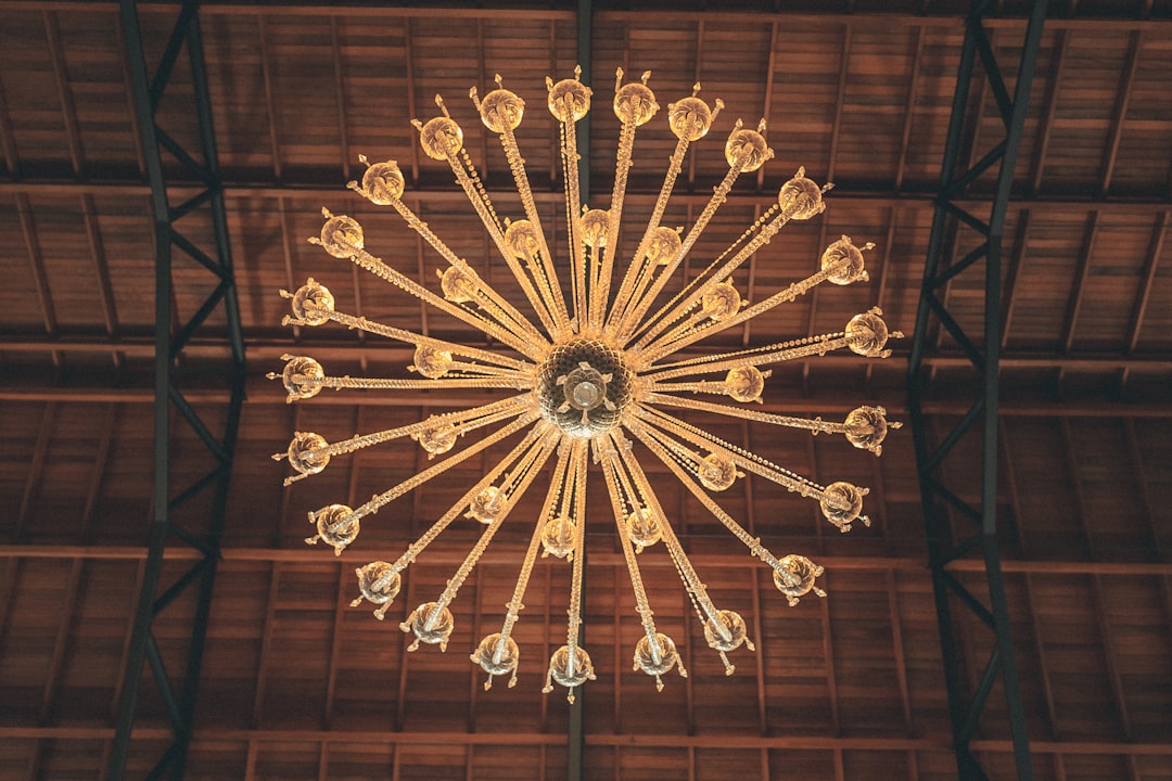 Photo metal chandeliers